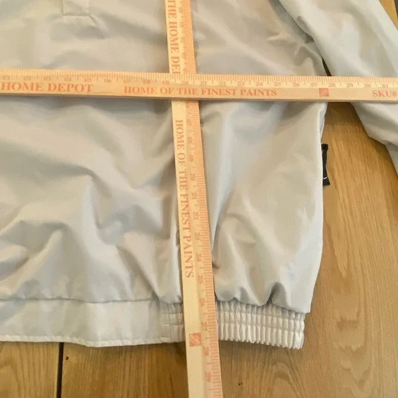 Vtg Nike Jacket Mens Sz XL Beige Pullover 1/4 Snap Long Sleeve Windbreaker Golf - Picture 5 of 10